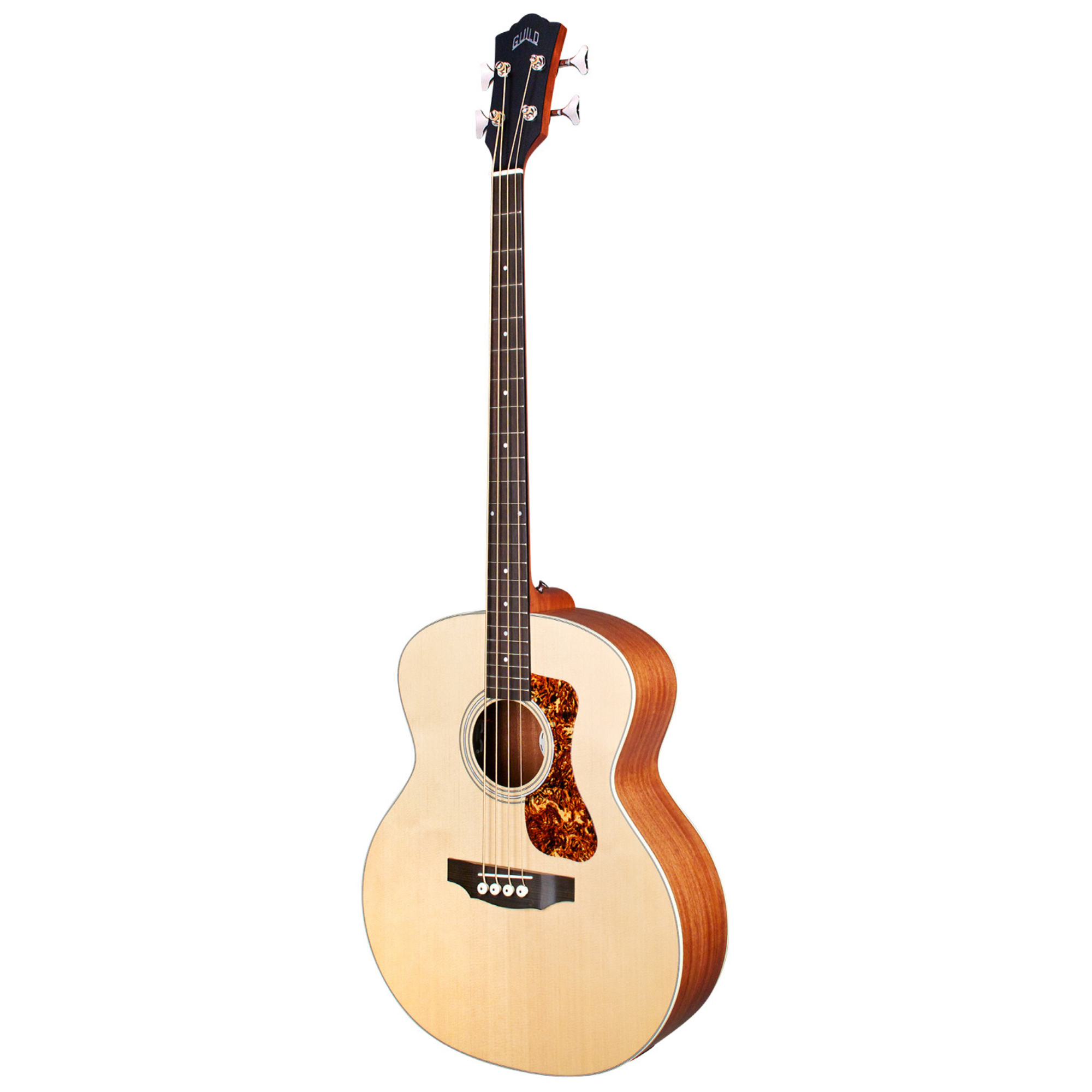 Guild B-240E Archback Acoustic Bass w/Bag - Natural