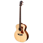 Guild B-240E Fretless Archback Acoustic Bass w/Bag - Natural
