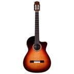Cordoba Fusion Orchestra CE CD Tear Drop Burst Classical Guitar w/Bag
