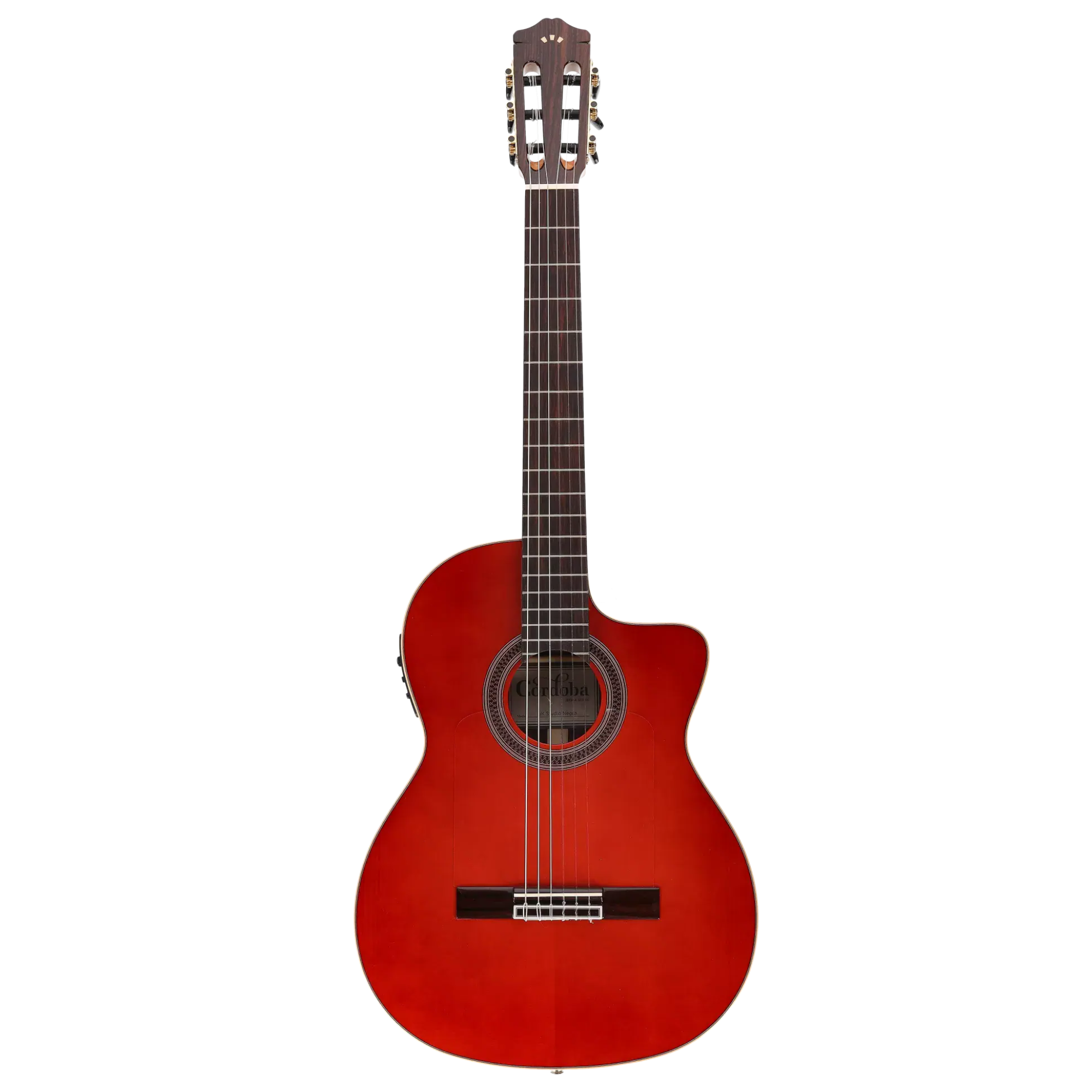 Cordoba GK Studio Negra Wine Red Classical Guitar