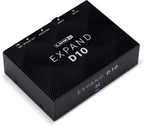 Line 6 Expand D10 digital I/O expansion module for Helix and Stadium guitar effects processors, with multiple input/output ports.