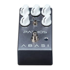 Abasi Pathos Distortion Effects Pedal for electric guitar with multiple controls and rugged black design.