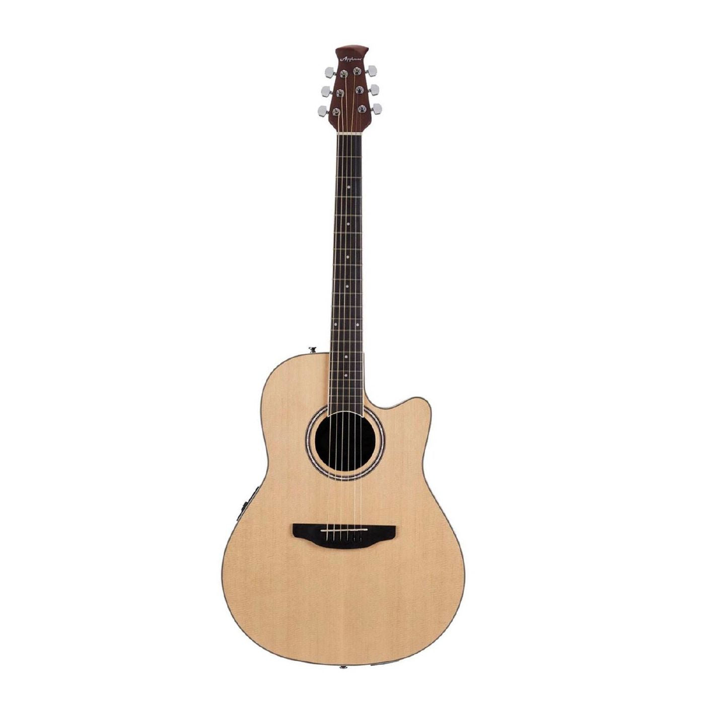 Ovation Applause Standard Mid Depth Acoustic Electric Guitar - Natural Satin