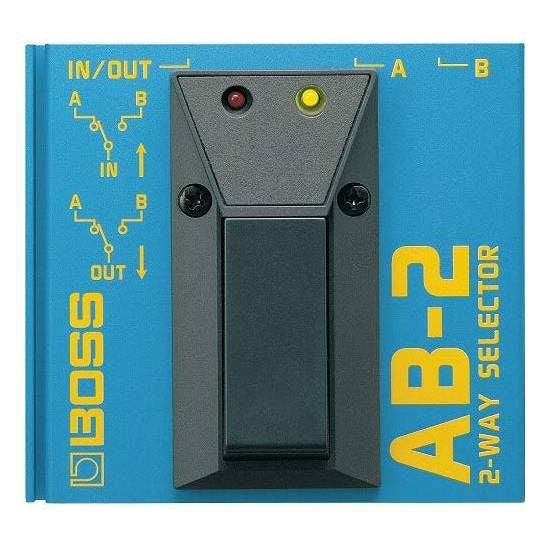 BOSS AB-2 2-Way Selector Footswitch Guitar Pedal