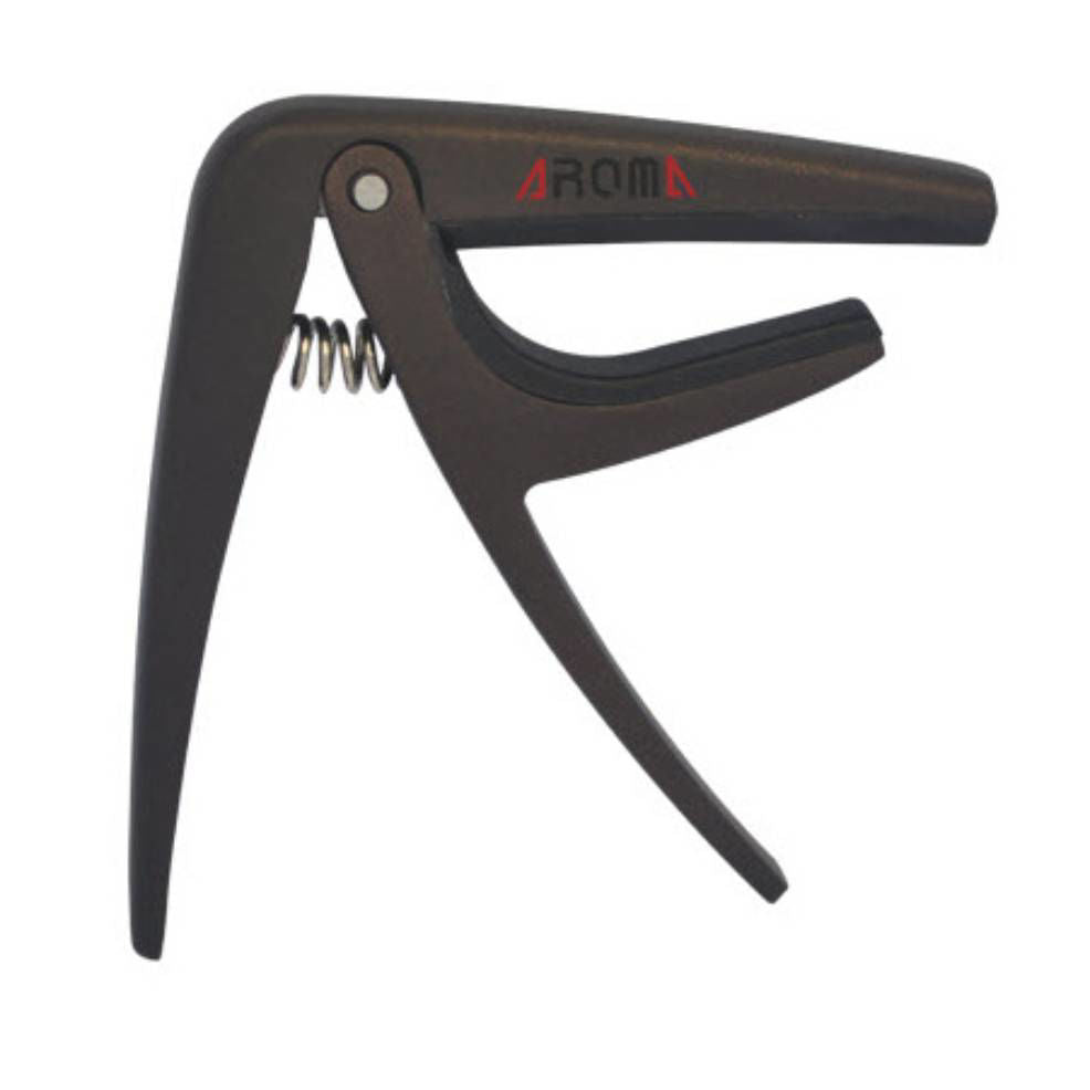 Aroma AC01 Acoustic/Electric Guitar Capo in Coffee
