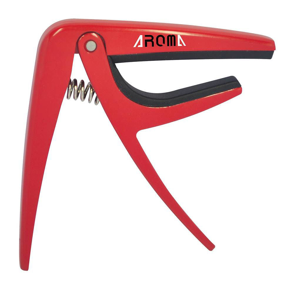 Aroma AC01 Acoustic/Electric Guitar Capo in Red