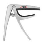 Aroma AC01 Acoustic/Electric Guitar Capo in Silver