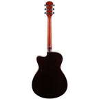 Yamaha AC1R Concert Size Acoustic Guitar with Rosewood Back & Sides & Pickup in Brown Sunburst