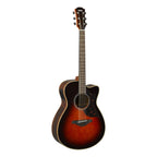 Yamaha AC1R Concert Size Acoustic Guitar with Rosewood Back & Sides & Pickup in Brown Sunburst