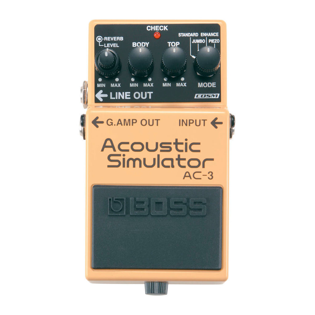BOSS AC-3 Acoustic Simulator Guitar Effects Pedal