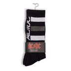 Perris Licensed High Voltage Large Crew Socks in Black-1 Pair