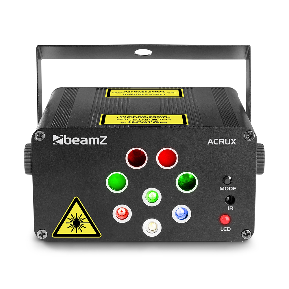 Beamz Acrux 4way R/G Laser RGBW Gobo IRC
