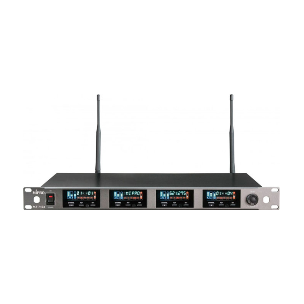 Mipro Quad Channel Wideband Diversity Receiver