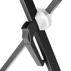Adam Hall SKS01 Steel X-Frame Keyboard Stand Black