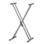 Adam Hall SKS03 Steel X-Frame Keyboard Stand Double Braced