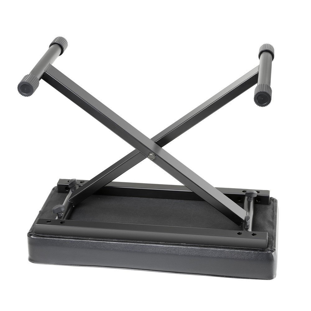Adam Hall SKT17 Folding Keyboard Bench with Extra Thick Padding