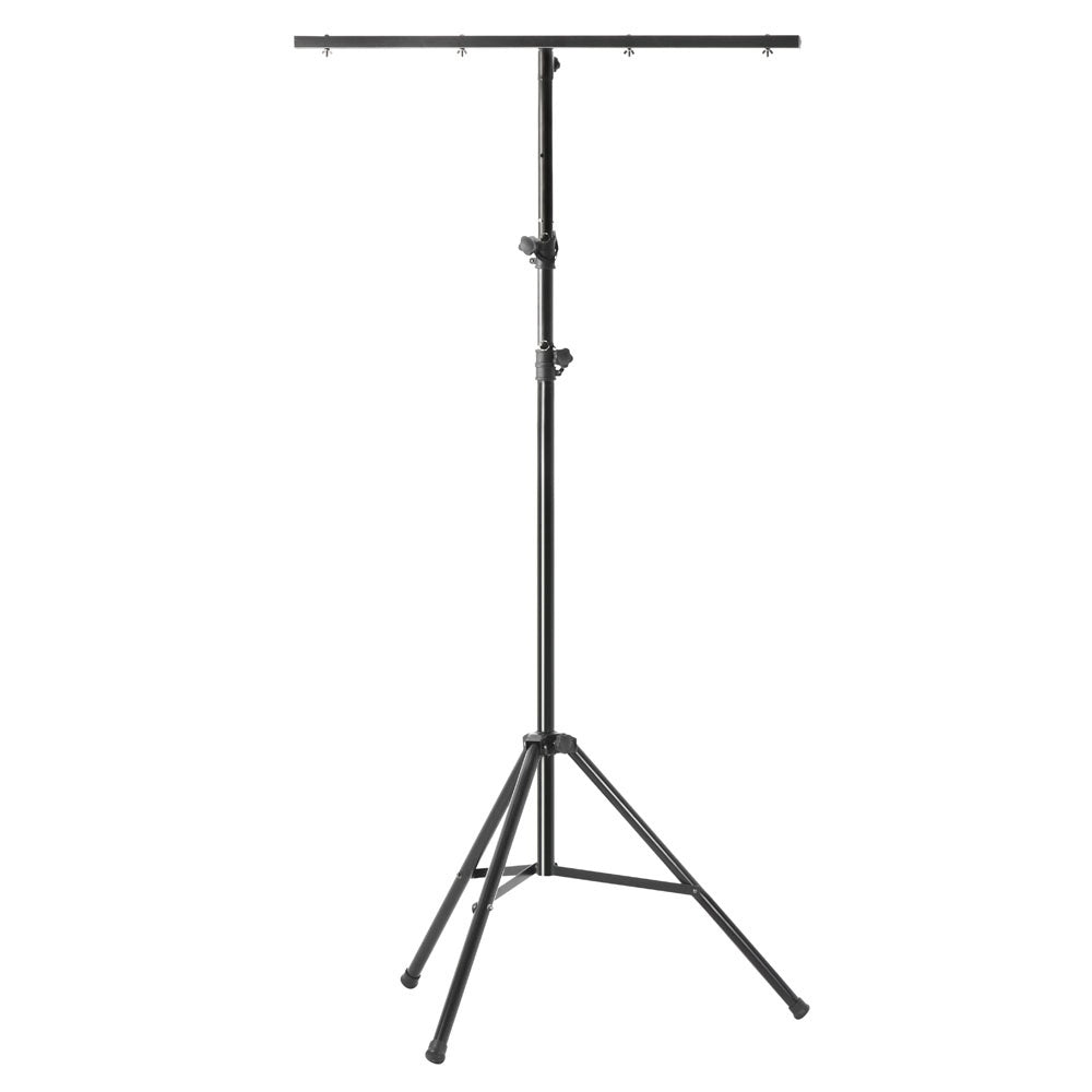 Adam Hall SLTS017 large lighting stand with TV spigot adapter for secure mounting of lighting and AV equipment.