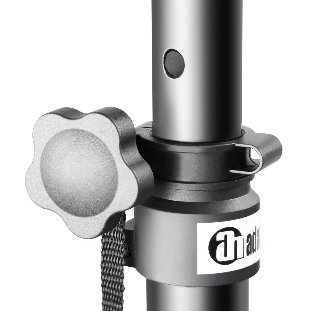 Adam Hall SPS023SET Set Of 2 Adjustable Aluminium Speaker Stands With Bag