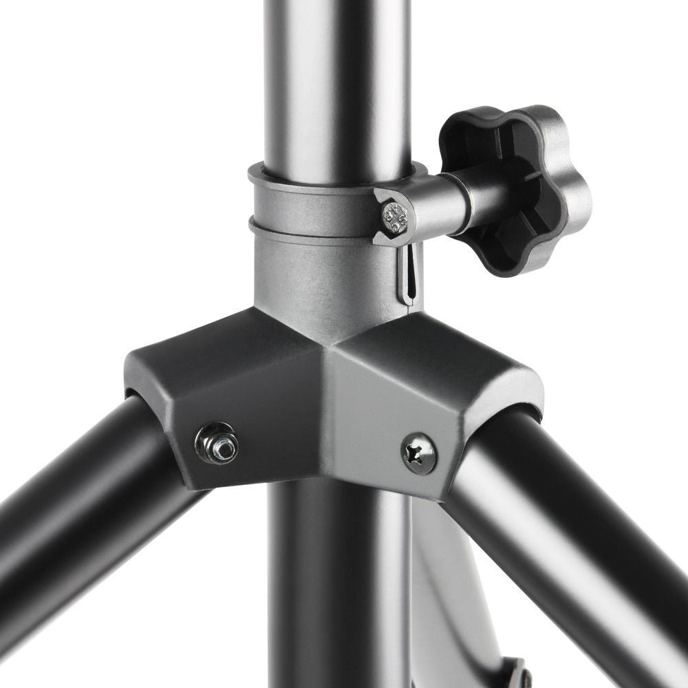 Adam Hall SPS023SET Set Of 2 Adjustable Aluminium Speaker Stands With Bag