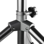 Adam Hall SPS023SET Set Of 2 Adjustable Aluminium Speaker Stands With Bag