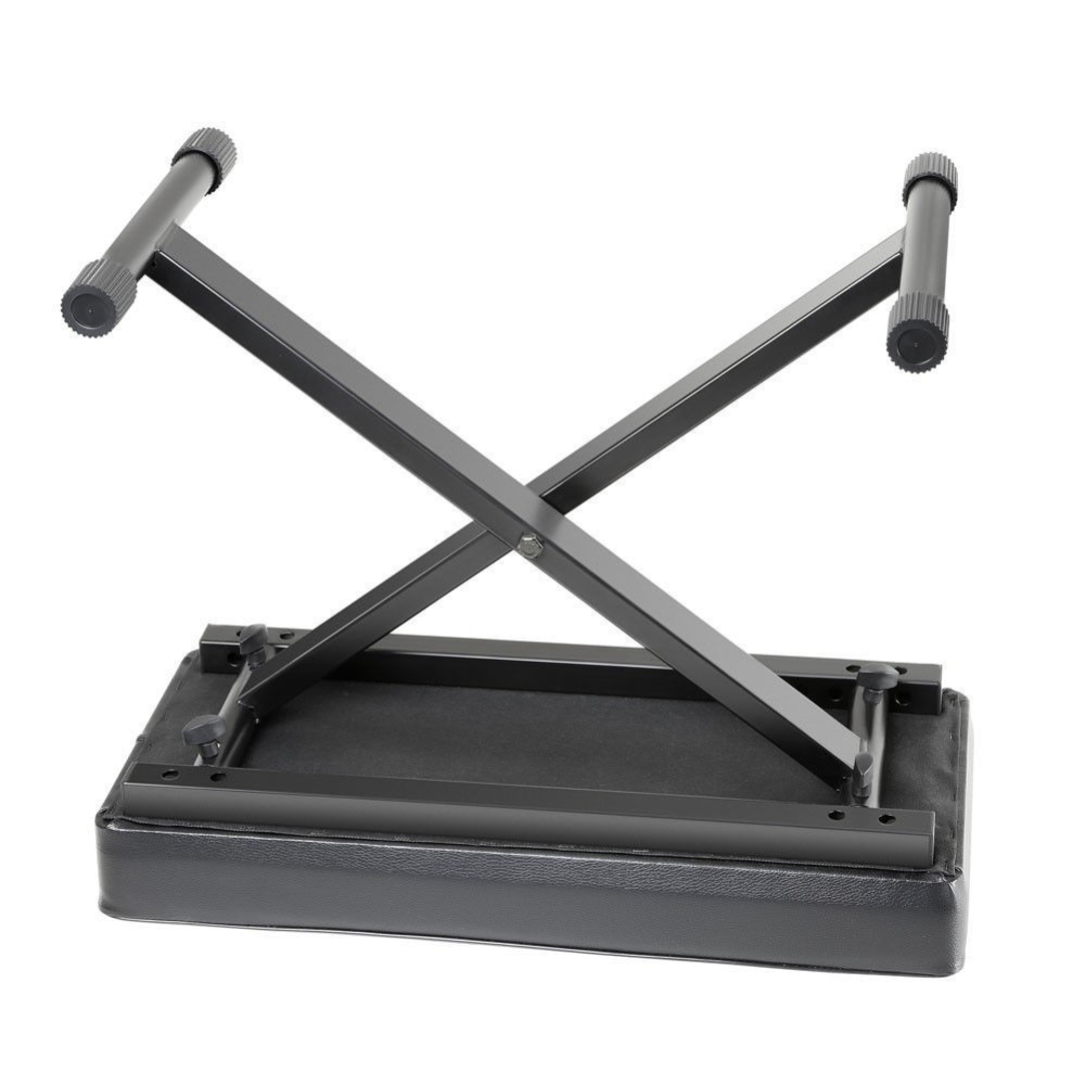 Adam Hall SKT17 Folding Keyboard Bench with Extra Thick Padding