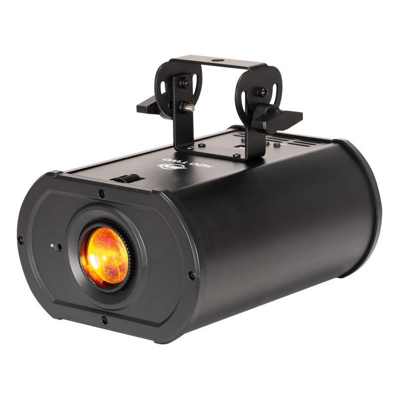 ADJ H2O Two 120W Water FX Light with DMX for stage and performance effects, featuring water projection and lighting controls.