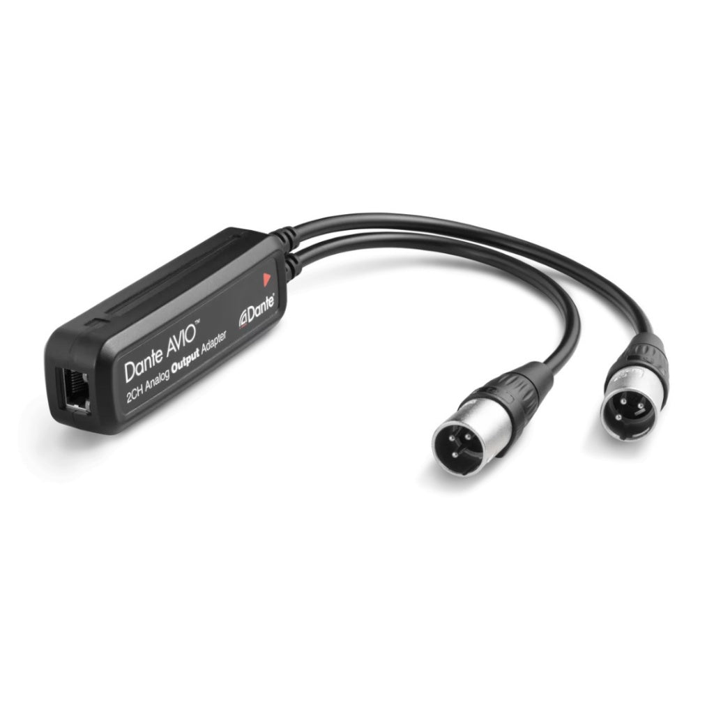 Dante AVIO 2-Channel Analog Input Adapter