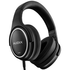 Audix A150 high-resolution closed-back studio reference headphones with case and 1.8-meter cable, designed for accurate sound monitoring.