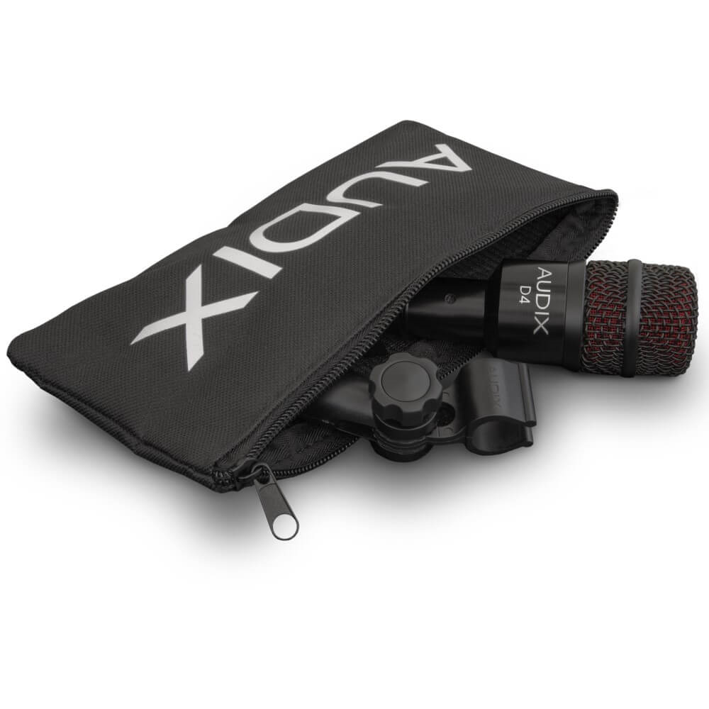 Audix D4 Professional Dynamic Instrument Microphone