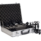 Audix FP7 Drum 7-piece wired microphone pack for live performance, including microphones for drums and percussion.