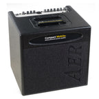 AER Compact Mobile Battery-Powered Acoustic Instrument Amplifier with 60 Watt output, compact design, and control knobs visible on front panel.