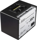 AER Compact 60 acoustic guitar amplifier with control knobs and input jacks, designed for clear sound and portability.