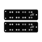 Aguilar Super Double 4-String Bass Guitar Dual Coal Soap Bar Pickup Set - D1 Size