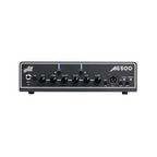 Aguilar AG 500 Watt Bass Head V2 amplifier showing front panel controls and branding for bass guitar amplification.