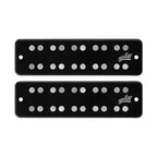 Aguilar Super Double 5-String Bass Guitar Dual Coal Soap Bar Pickup Set - D2 Size