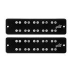 Aguilar Super Double 5-String Bass Guitar Dual Coal Soap Bar Pickup Set - D4 Size