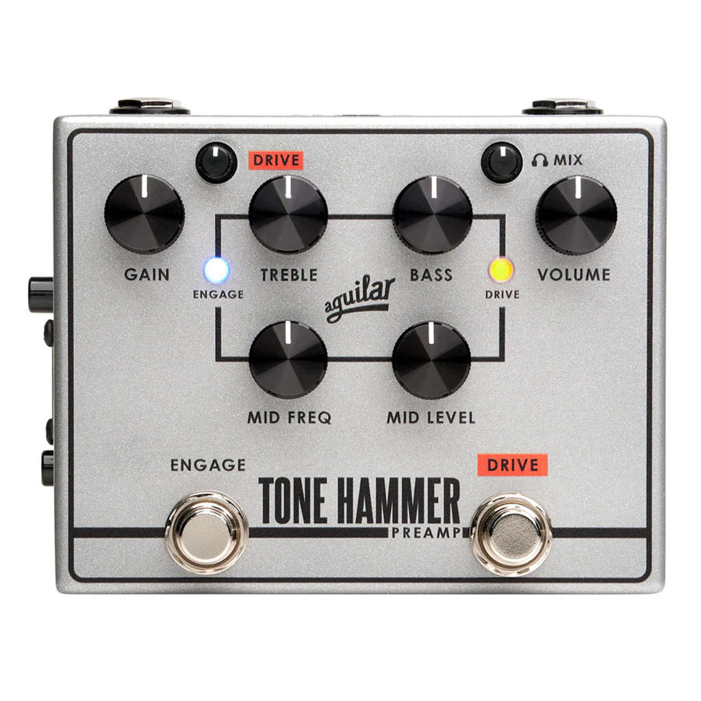 Aguilar Tone Hammer Preamp DI V2 Effects Pedal