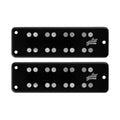 Aguilar Super Double 4-String Bass Guitar Dual Coal Soap Bar Pickup Set - D1 Size
