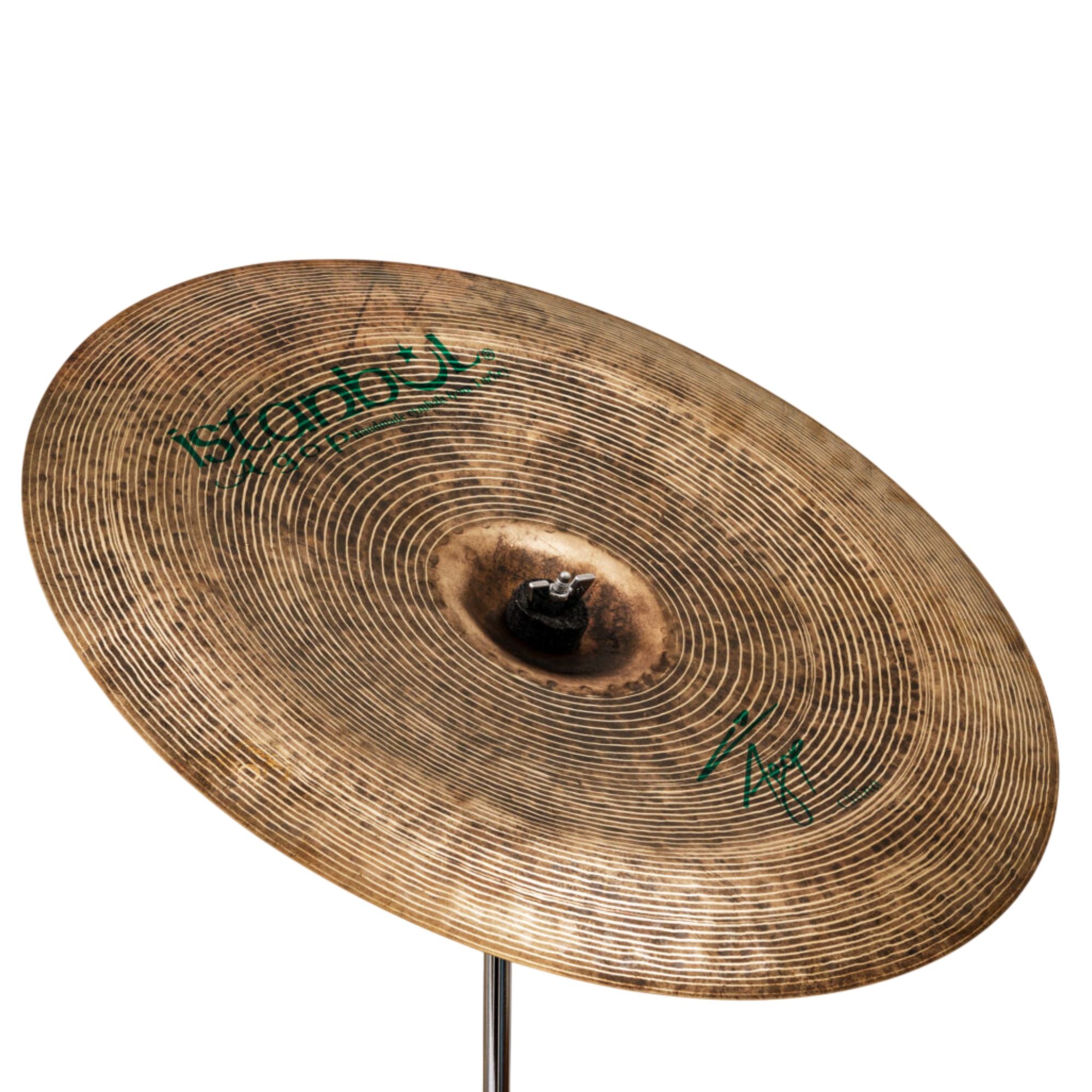 Istanbul Agop Istanbul 20 Signature China cymbal, single cymbal with a bright, explosive sound and polished finish.