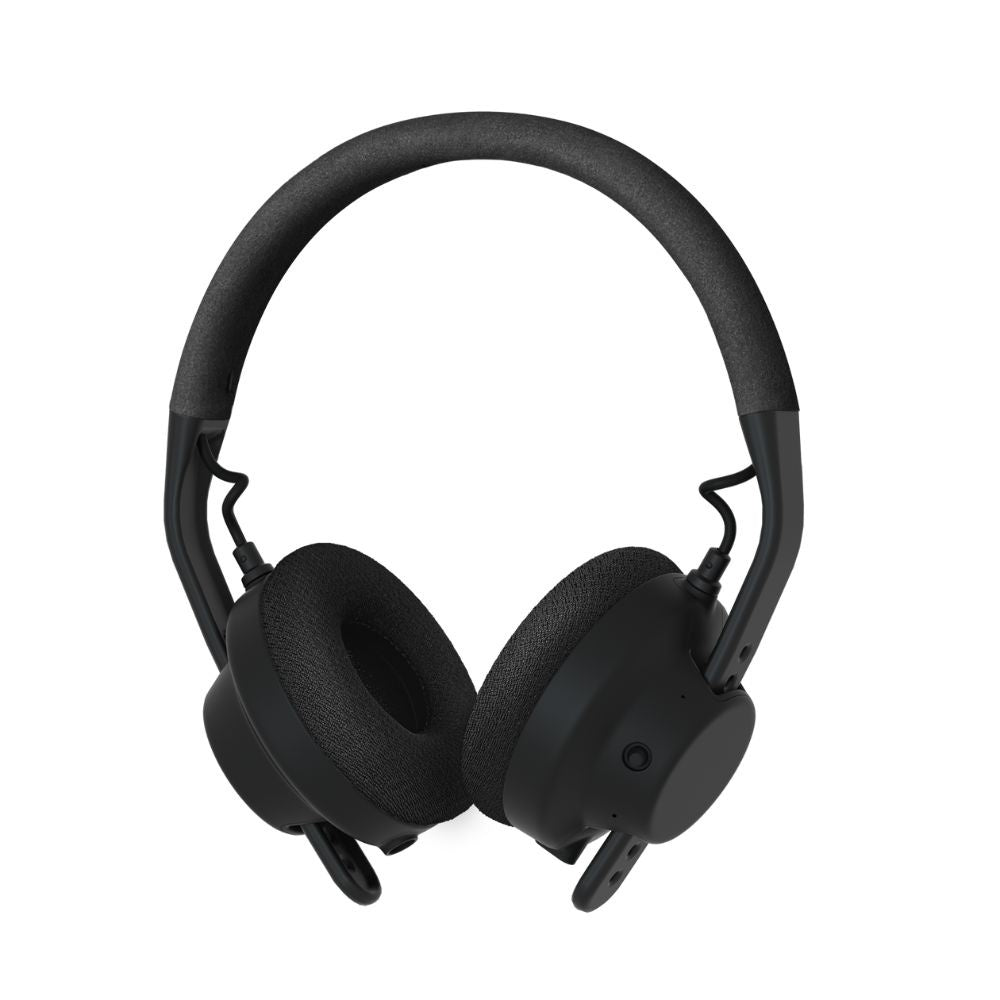 AIAIAI TMA2 Move Xe wireless studio closed-back headphones with sleek black design, over-ear fit, and adjustable headband.