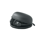 Large AIAIAI headphone carry case with zipper closure and compact design, ideal for protecting headphones during travel.