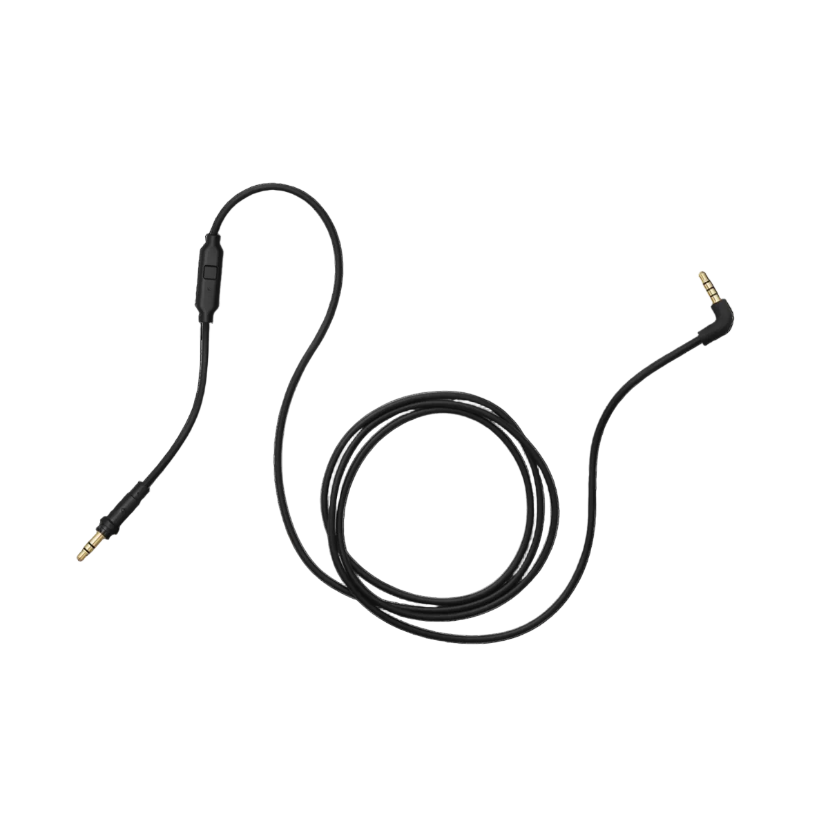 AIAIAI C01 straight 1.2m headphone cable with remote and mic, compatible with AIAIAI headphones, featuring a durable design and inline controls.