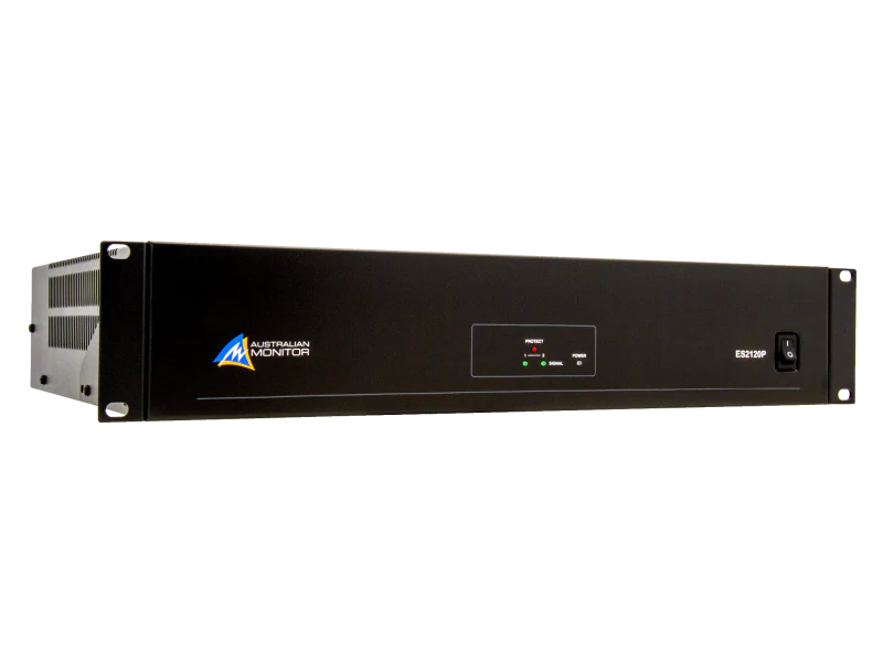 Australian Monitor ES2120P 2 x 120w 100v Line Power Amplifier