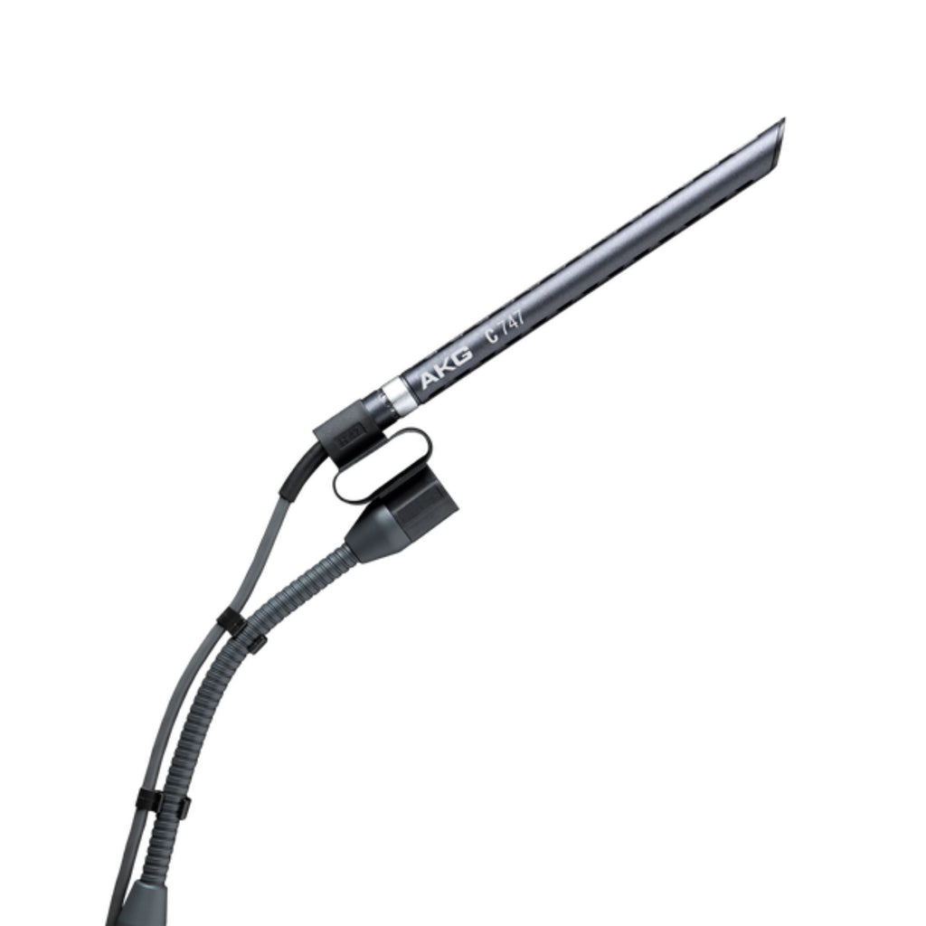AKG SLIM Hypercardioid Shotgun Microphone, wired live microphone with slim design and professional audio capture.