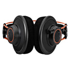 AKG K712 Pro reference studio headphones with closed-back design, featuring over-ear cushions and adjustable headband.