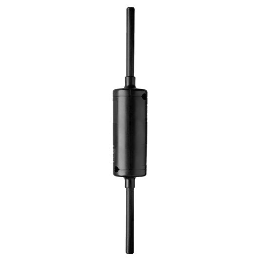AKG RA4000 EW passive omnidirectional UHF antenna for wireless microphones, shown with connection cables and mounting hardware.