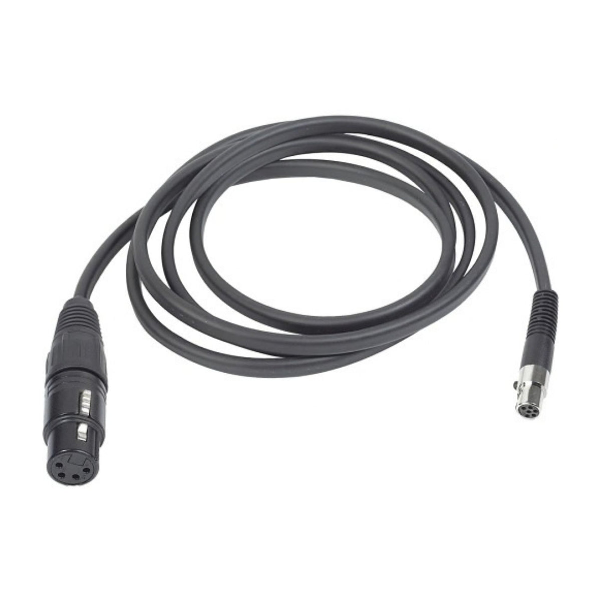 AKG 4-pin XLR F cable for HSD171 and 271 NC headphones, used as PA cable or adaptor in professional audio setups