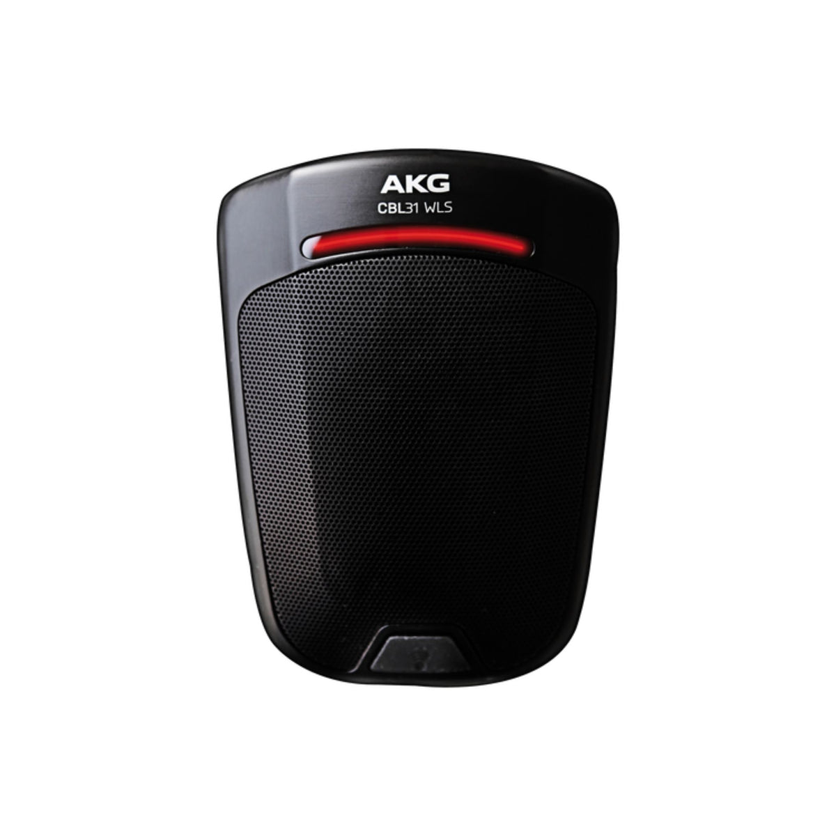 AKG CBL31WLS wireless boundary microphone with cable and connector, designed for live sound and conference audio applications.