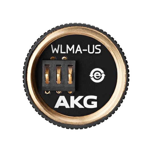 AKG wireless microphone adapter for SHURE wireless microphone heads, PA accessories, compact and compatible with professional audio setups.
