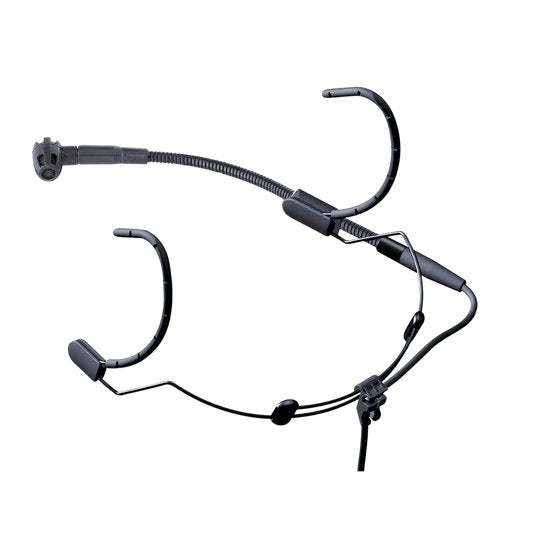 AKG C520 wired cardioid condenser vocal microphone, shown with metal grille and microphone body for live performances